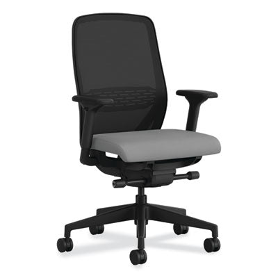 Nucleus Series Recharge Task Chair, 16.63 to 21.13 Seat Height, Frost Seat, Black Back, Black Base OrdermeInc OrdermeInc