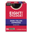 KEURIG DR PEPPER Dark Italian Espresso Coffee K-Cups, 24/Box - OrdermeInc