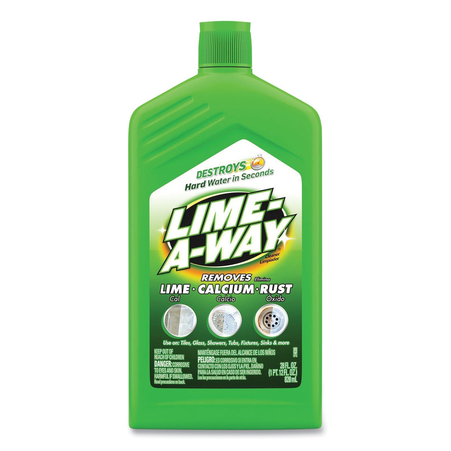 Lime, Calcium and Rust Remover, 28 oz Bottle - OrderMe
