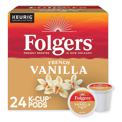Folgers® French Vanilla Coffee K-Cups, 24/Box OrdermeInc OrdermeInc