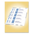 Rectangle Labels, Inkjet/Laser Printers, 7.85 x 1.75, Textured White, 5/Sheet, 10 Sheets/Pack OrdermeInc OrdermeInc