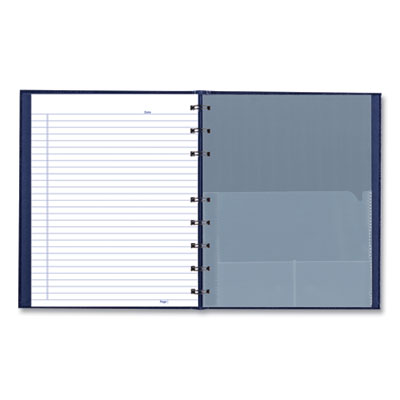 NotePro Notebook, 1-Subject, Medium/College Rule, Blue Cover, (75) 9.25 x 7.25 Sheets - OrdermeInc