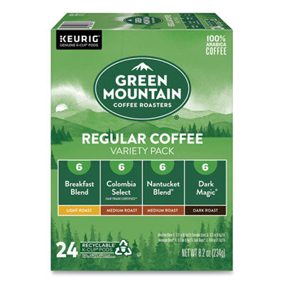 Regular Variety Pack Coffee K-Cups, Assorted Flavors, 24/Box OrdermeInc OrdermeInc