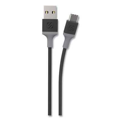 strikeLINE Braided Cable for USB-C Devices, 4 ft, Black/Gray OrdermeInc OrdermeInc