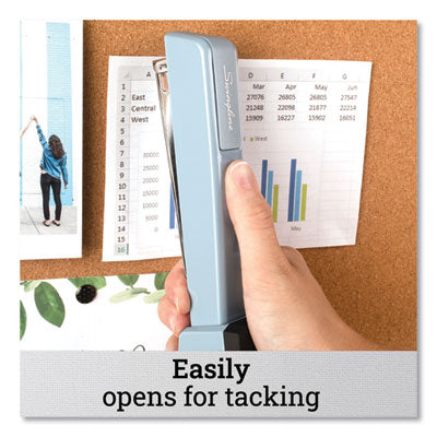 747 Classic Full Strip Stapler, 30-Sheet Capacity, Sky Blue OrdermeInc OrdermeInc