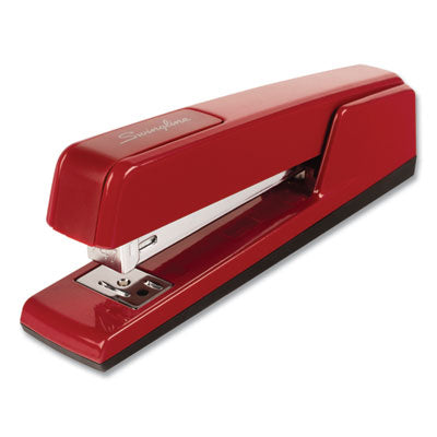 747 Classic Full Strip Stapler, 30-Sheet Capacity, Lipstick Red OrdermeInc OrdermeInc