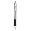 Zebra® ECO Jimnie Clip Ballpoint Pen, Retractable, Medium 1 mm, Blue Ink, Clear/Black Barrel, 12/Pack OrdermeInc OrdermeInc