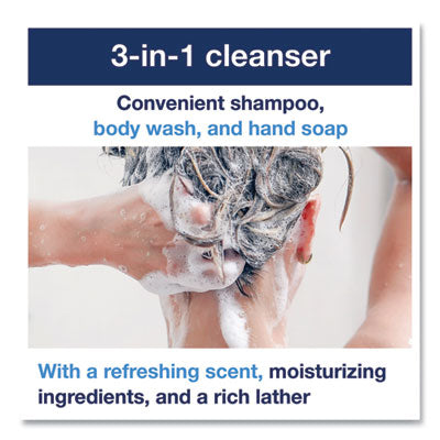 Hair and Body Wash, Clean Scent, 1 L, 6/Carton OrdermeInc OrdermeInc