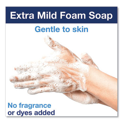 Extra Mild Foam Soap, Unscented, 1 L Refill, 6/Carton OrdermeInc OrdermeInc