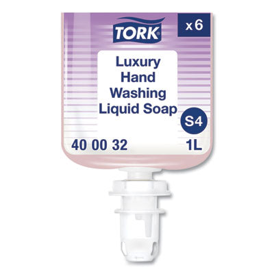Luxury Liquid Soap, Soft Rose Scent, 1L Refill, 6/Carton OrdermeInc OrdermeInc