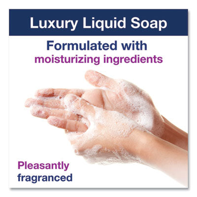 Luxury Liquid Soap, Soft Rose Scent, 1L Refill, 6/Carton OrdermeInc OrdermeInc