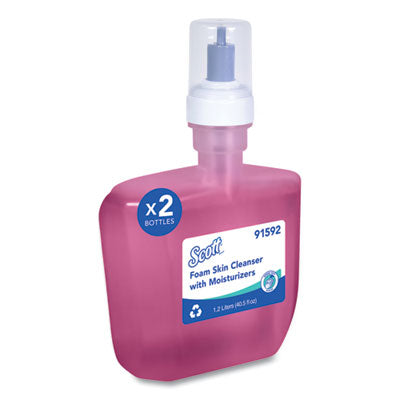 Scott® Pro Foam Skin Cleanser with Moisturizers, Citrus Floral, 1.2 L Refill, 2/Carton - OrdermeInc