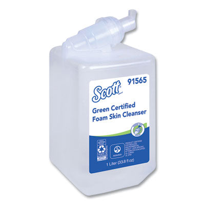 Scott® Essential Green Certified Foam Skin Cleanser, Neutral, 1,000 mL Bottle - OrdermeInc