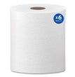 Kleenex® Hard Roll Paper Towels with Premium Absorbency Pockets, 1-Ply, 8" x 600 ft, 1.75" Core, White, 6 Rolls/Carton - OrdermeInc