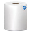 Scott® Essential High Capacity Hard Roll Towels for Business, Absorbency Pockets, 1-Ply, 8" x 1,000 ft, 1.5" Core, White,12 Rolls/CT - OrdermeInc