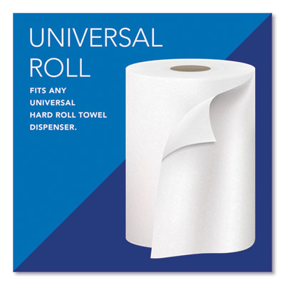 Scott® Essential Hard Roll Towels for Business, Absorbency Pockets, 1-Ply, 8" x 800 ft, 1.5" Core, White, 12 Rolls/Carton OrdermeInc OrdermeInc