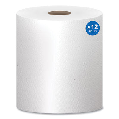 Scott® Essential Hard Roll Towels for Business, Absorbency Pockets, 1-Ply, 8" x 800 ft, 1.5" Core, White, 12 Rolls/Carton OrdermeInc OrdermeInc