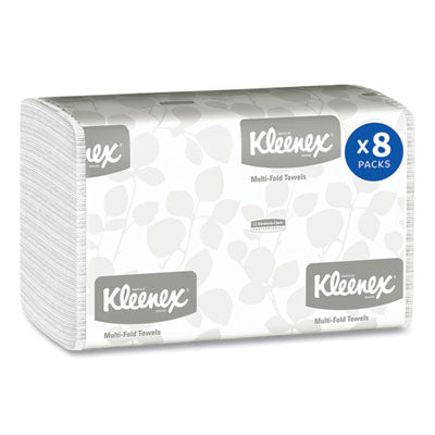 Kleenex® Multi-Fold Paper Towels, Convenience, 9.2 x 9.4, White, 150/Pack, 8 Packs/Carton - OrdermeInc