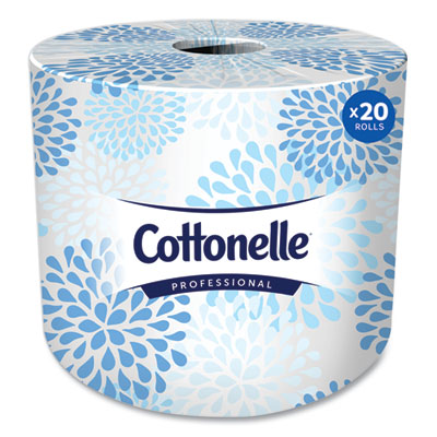 Cottonelle® 2-Ply Bathroom Tissue, Septic Safe, White, 451 Sheets/Roll, 20 Rolls/Carton - OrdermeInc