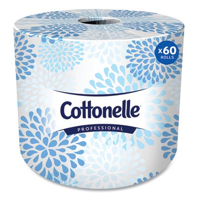 Cottonelle® 2-Ply Bathroom Tissue for Business, Septic Safe, White, 451 Sheets/Roll, 60 Rolls/Carton - OrdermeInc