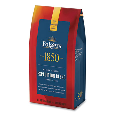 Coffee, Expedition Blend, Medium Roast, Ground, 12 oz Bag - OrdermeInc