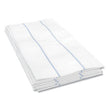 Tuff-Job Foodservice Towels, 1/4 Fold, 13 x 24, White/Blue, 72/Carton OrdermeInc OrdermeInc