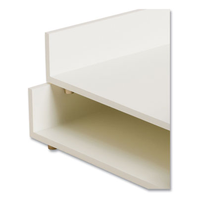 Juliet Paper Tray, 1 Section, Holds 11" x 8.5" Files, 10 x 12.25 x 2.5, White OrdermeInc OrdermeInc