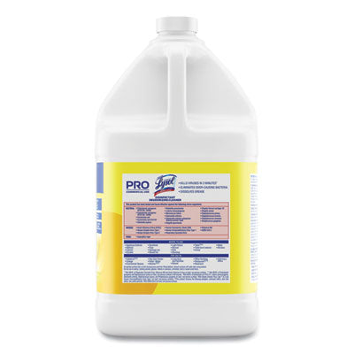 Disinfectant Deodorizing Cleaner Concentrate, Lemon Scent, 128 oz Bottle OrdermeInc OrdermeInc