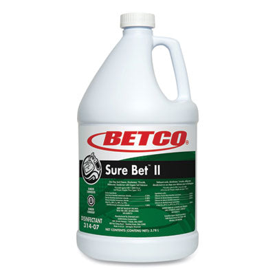 Sure Bet II Foaming Disinfectant, Citrus Scent, 1 gal Bottle, 4/Carton OrdermeInc OrdermeInc