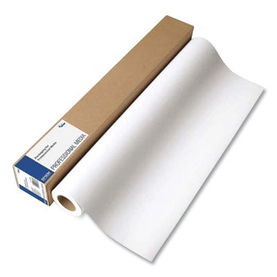 Premium Glossy Photo Paper Roll, 2" Core, 10 mil, 44" x 100 ft, Glossy White OrdermeInc OrdermeInc