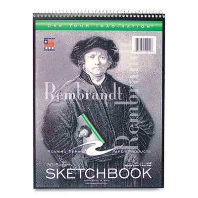 Sketch Pad, Unruled, Rembrandt Photography Cover, (30) 9 x 12 Sheets,12/Carton, Ships in 4-6 Business Days - OrdermeInc