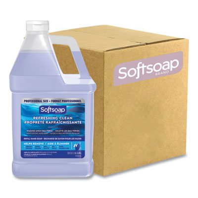 Liquid Hand Soap Refills, Refreshing Clean, 128 oz, 4/Carton OrdermeInc OrdermeInc