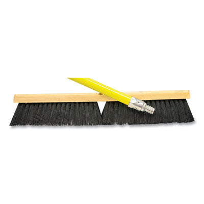 Tampico Push Broom Kit, 24" x 64" Metal Handle, Black/Yellow OrdermeInc OrdermeInc