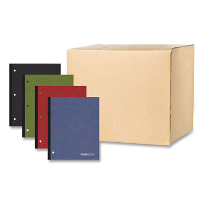 Earthtones Wireless 1 Subject Notebook, Med/College Rule, Random Asst Covers, (70) 11x8.5 Sheets, 24/CT,Ships in 4-6 Bus Days - OrdermeInc