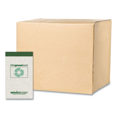 Little Green Memo Book, Narrow Rule, Gray Cover, (60) 3 x 5 Sheets, 48/Carton, Ships in 4-6 Business Days OrdermeInc OrdermeInc