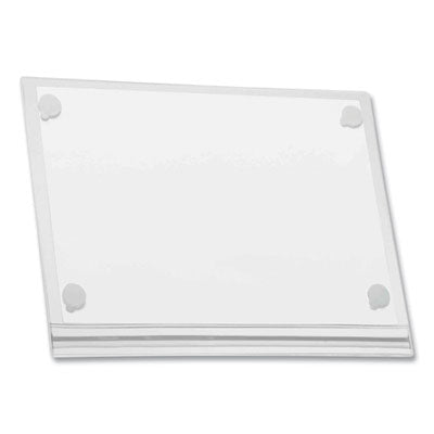 Self-Adhesive Water-Resistant Sign Holder, 8.5 x 11, Clear Frame, 5/Pack OrdermeInc OrdermeInc