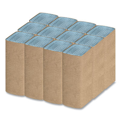 Tuff-Job Windshield Towels, 2-Ply, 9.25 x 10.25, Blue, 168/Pack, 12 Packs/Carton OrdermeInc OrdermeInc