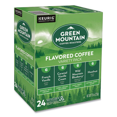 Flavored Variety Coffee K-Cups, Assorted Flavors, 0.38 oz K-Cup, 24/Box OrdermeInc OrdermeInc