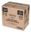 DART Insulated Foam Bowls, 5 oz, White, 50/Pack, 20 Packs/Carton - OrdermeInc