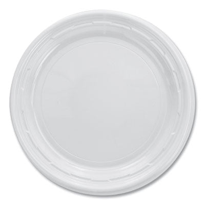 Famous Service Plastic Dinnerware, Plate, 6" dia, White, 125/Pack, 8 Packs/Carton OrdermeInc OrdermeInc