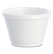 DART Foam Containers, 6 oz, White, 50/Bag, 20 Bags/Carton - OrdermeInc