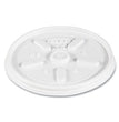 Vented Plastic Hot Cup Lids, 10 oz Cups, White, 1,000/Carton OrdermeInc OrdermeInc