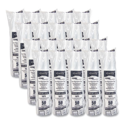 Conex ClearPro Plastic Cold Cups, Plastic, 16 oz, Clear, 50/Pack, 20 Packs/Carton OrdermeInc OrdermeInc