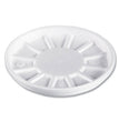 DART Vented Foam Lids, Fits 6 oz to 32 oz Cups, White, 50 Pack, 10 Packs/Carton - OrdermeInc