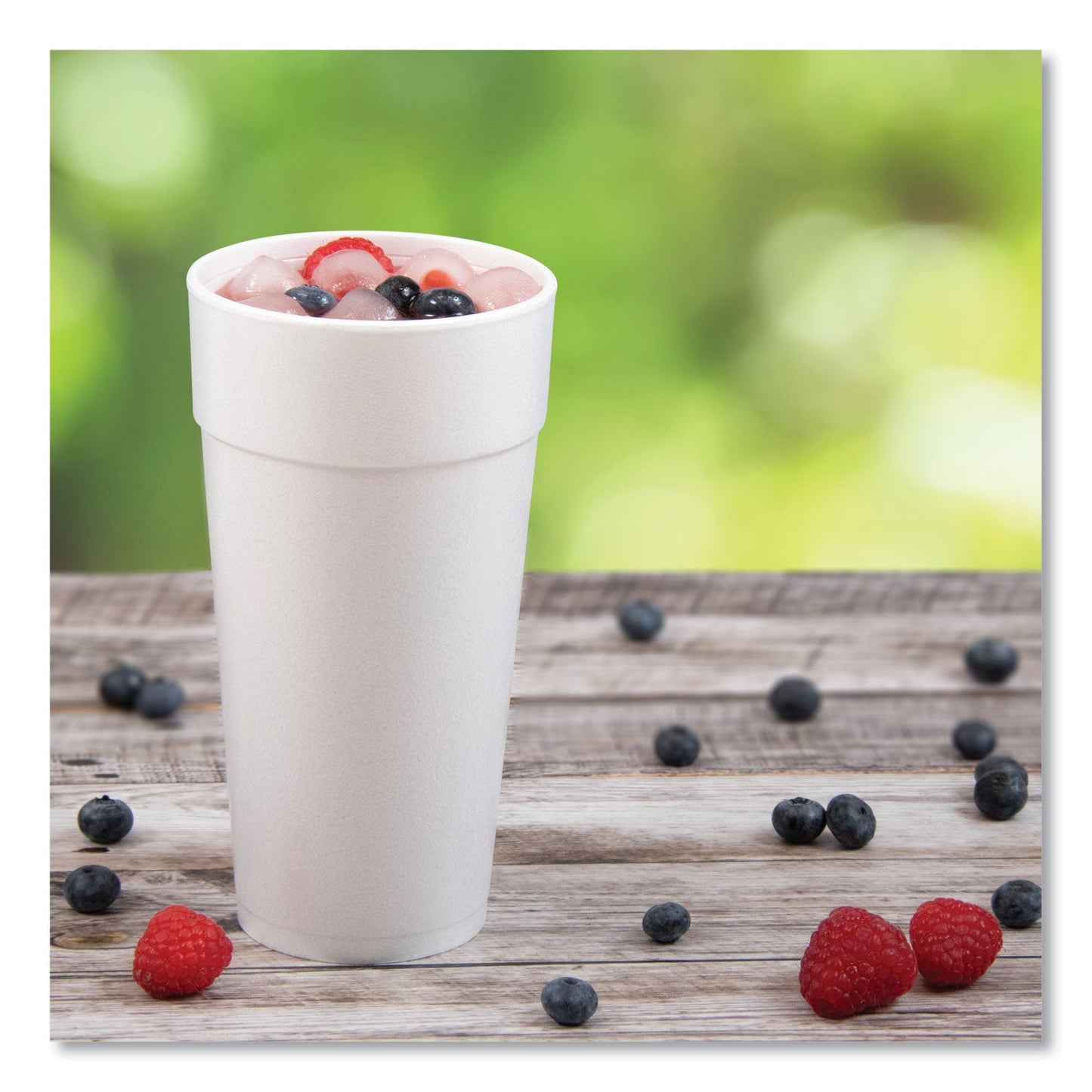 Foam Drink Cups, Hot/Cold, 24 oz, White, 25/Bag, 20 Bags/Carton OrdermeInc OrdermeInc