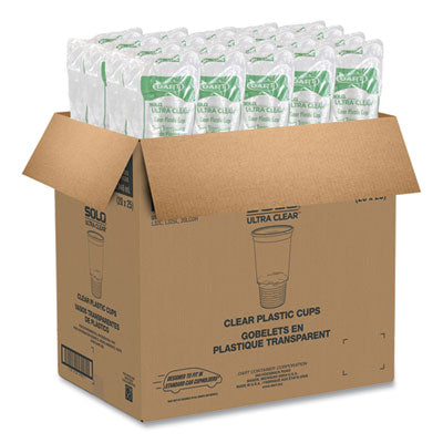 Ultra Clear Pedestal PET Cups, 32 oz, Clear, 25/Bag, 20 Bags/Carton OrdermeInc OrdermeInc