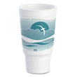 Horizon Hot/Cold Foam Drinking Cups, 32 oz, Teal/White, 16/Bag, 25 Bags/Carton OrdermeInc OrdermeInc