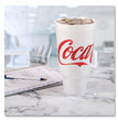 Coca-Cola Foam Cups, 44 oz, White/Red, 20/Bag, 15 Bags/Carton OrdermeInc OrdermeInc
