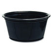 Conex Complements Portion/Medicine Cups, 2 oz, Black, 125/Bag, 20 Bags/Carton OrdermeInc OrdermeInc