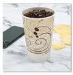 SOLO® Double Sided Poly (DSP) Paper Cold Cups, 16 oz, Beige/White, 50/Sleeve, 20 Sleeves/Carton OrdermeInc OrdermeInc